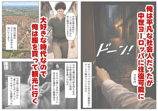 中世ヨーロッパに俺が転移したら、エロすぎた史実の話 その1の公式安全プレビュー (海外サイトより安心なサンプル) No.1)