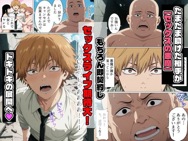 セックスの悪魔と契約した●●●●●の性欲をhentaiより安全に無料試し読み (No.1)
